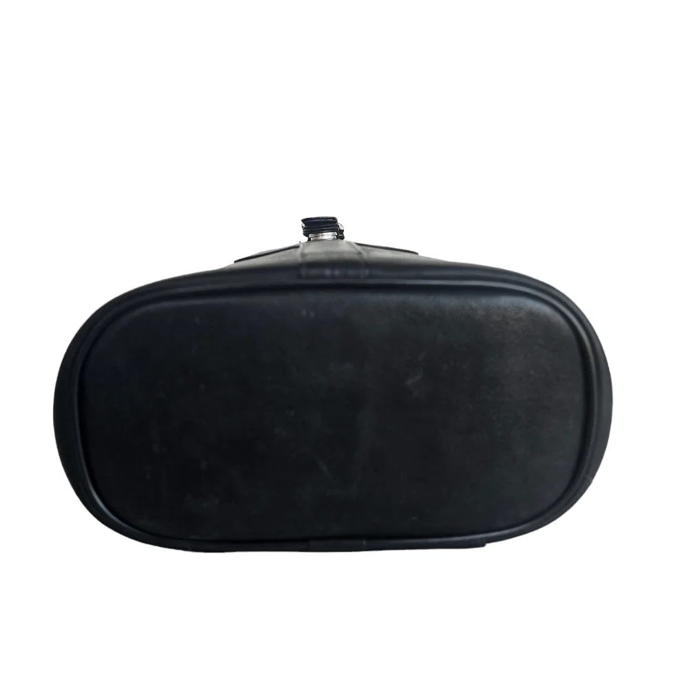 Piel Leather Double Deluxe Wine Carrier, Black, One Size